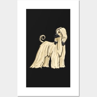 Afghan Hound Posters and Art